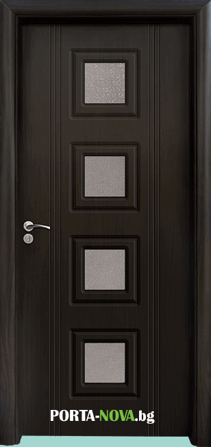 Интериорна врата Стандарт, модел 021, цвят Венге
