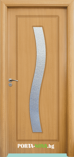 Интериорна врата серия Standart, модел 066, цвят Светъл дъб