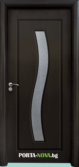 Интериорна врата серия Standart, модел 066, цвят Венге