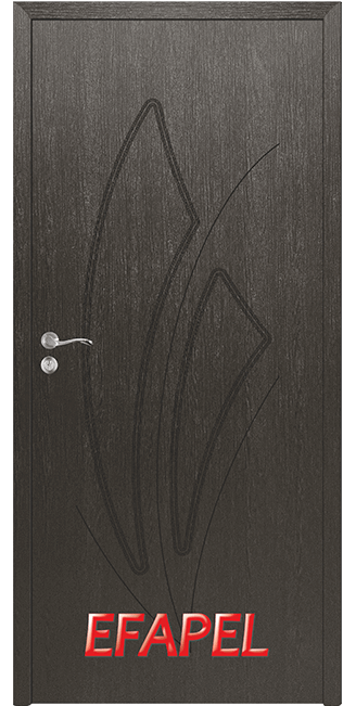 Интериорна врата Efapel 4553P Черна мура
