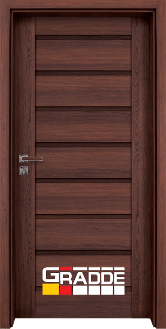 Интериорна врата серия Gradde, модел Axel Voll, Шведски дъб