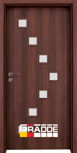 Интериорна врата серия Gradde, модел Zwinger, Шведски дъб