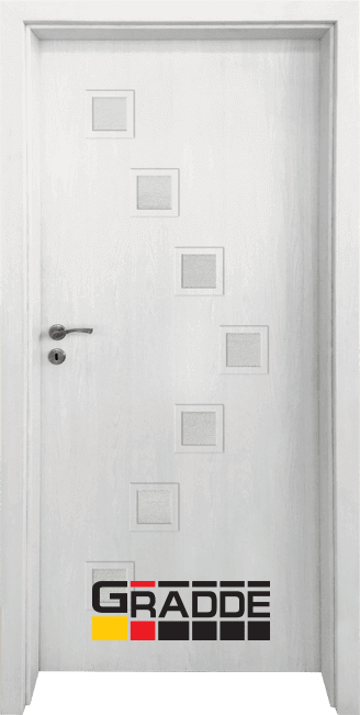 Интериорна врата серия Gradde, модел Zwinger, Сибирска лиственица